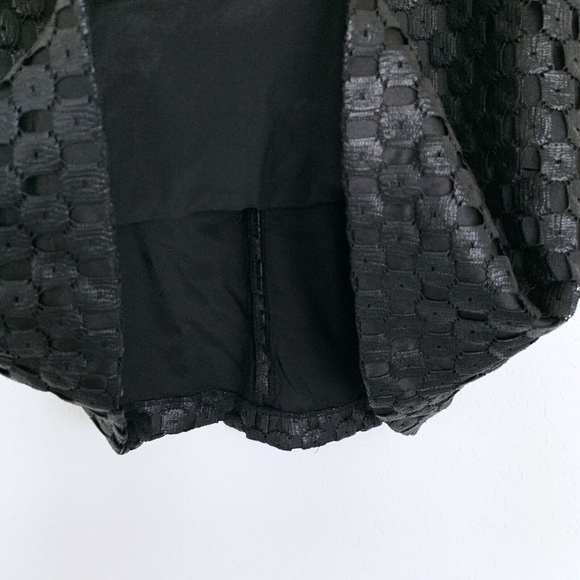 Banana Republic Black Coated Sheer Lace Dress - Picture 5 of 8